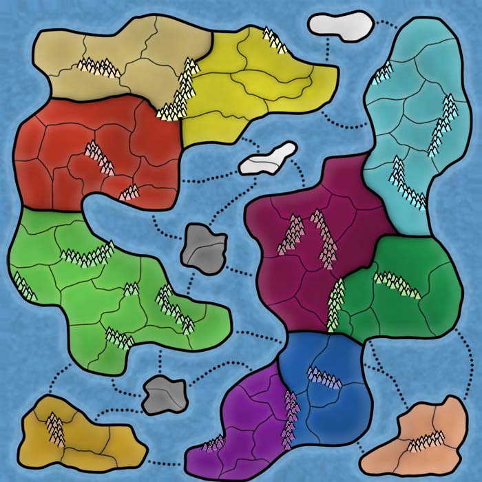 the map